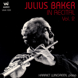 Julius Baker in Recital, Volume 2 (CD)