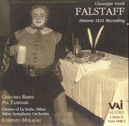 FALSTAFF Rimini, Tassinari (1932) (CD)