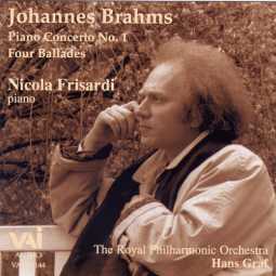 Nicola Frisardi - Brahms: Piano Concerto No.1, Ballades (CD)