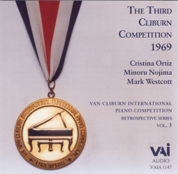 3rd Cliburn Competition (1969): Ortiz, Nojima, Westcott (CD)