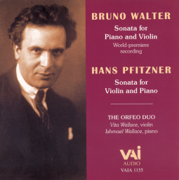 Bruno Walter & Hans Pfitzner: Violin Sonatas - The Orfeo Duo (CD)
