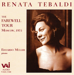 Renata Tebaldi: The Farewell Tour - Moscow, 1975 (CD)