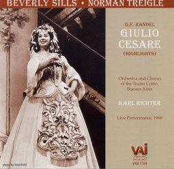 GIULIO CESARE (highlights): Sills, Treigle; Richter (1968) (CD)