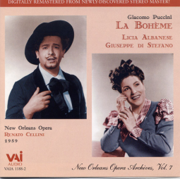LA BOHEME Albanese, Di Stefano (New Orleans 1959) (CD)