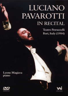 Luciano Pavarotti in Recital (Bari, Italy 1984) (DVD)