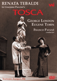 TOSCA Tebaldi, London, Tobin (Stuttgart 1961) (DVD)