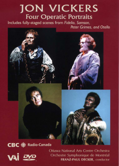 Jon Vickers: Four Operatic Portraits (1984) (DVD)