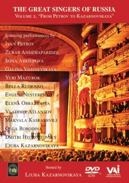 Great Singers of Russia, Vol.2: Petrov to Kazarnovskaya (DVD)