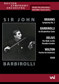 BSO, Barbirolli (1959) - Brahms, Delius, Walton (DVD)