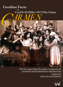 CARMEN DeMille's 1915 Film with Geraldine Farrar (DVD)