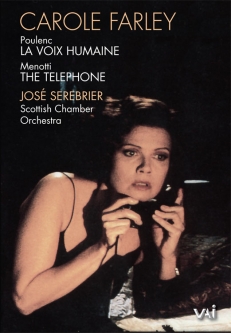 THE TELEPHONE + LA VOIX HUMAINE Farley, Serebrier (DVD)