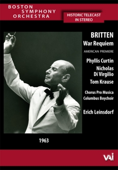 BSO, Leinsdorf (1963) - Britten: War Requiem (DVD)