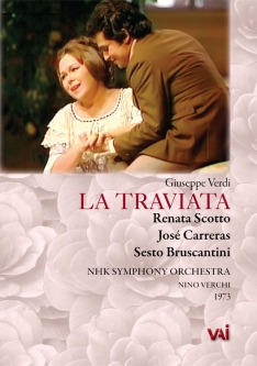 LA TRAVIATA Scotto, Carreras, Bruscantini (NHK 1973) (DVD)