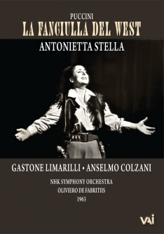 LA FANCIULLA DEL WEST Stella, Limarilli, Colzani (DVD)