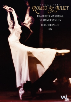 Romeo and Juliet - Maximova, Vasiliev (Bolshoi 1974) (DVD)