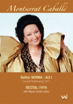Caballe: NORMA, Act 1 (1971) + Recital (1979) (DVD)