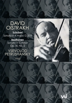 David Oistrakh in Recital: Beethoven, Schubert (DVD)