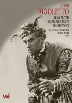 RIGOLETTO Protti, Tucci, Poggi (NHK 1961) (DVD)