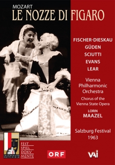 LE NOZZE DI FIGARO Fischer-Dieskau, Güden, Sciutti, Evans (DVD)