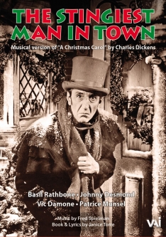 THE STINGIEST MAN IN TOWN - Basil Rathbone (DVD)
