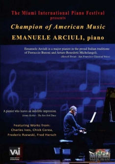 Emanuele Arciuli: American Music - Ives, Corea, Rzewski (DVD)