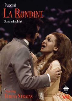 LA RONDINE (Sung in English) Teresa Stratas (1971) (DVD)