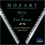 Earl Wild & Zaidee Parkinson - Mozart's Music for Two Pianos (CD)