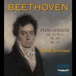 David Korevaar - Beethoven: Piano Sonatas Nos. 28, 16 & 32 (CD)
