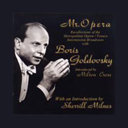 Boris Goldovsky: Mr. Opera (CD)