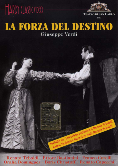 LA FORZA DEL DESTINO Tebaldi, Bastianini, Corelli, Christoff (DVD)