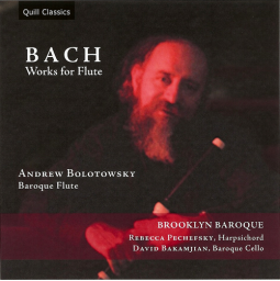 J.S. Bach: Works for Flute - Bolotowsky, Brooklyn Baroque (CD)